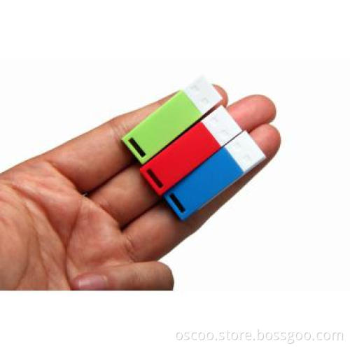 New Plastic mini usb flash memory free dummy sample